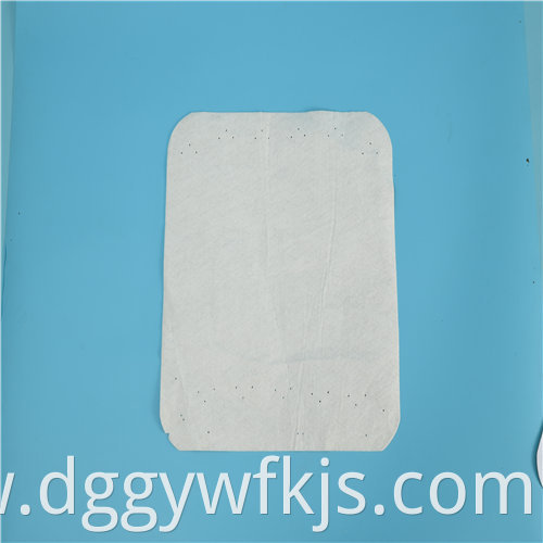 Special-shaped thermal insulation non-woven back rubber cotton